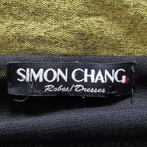 Simon Chang Ruched Neck Floret Midi Dress - Picture 8 of 16